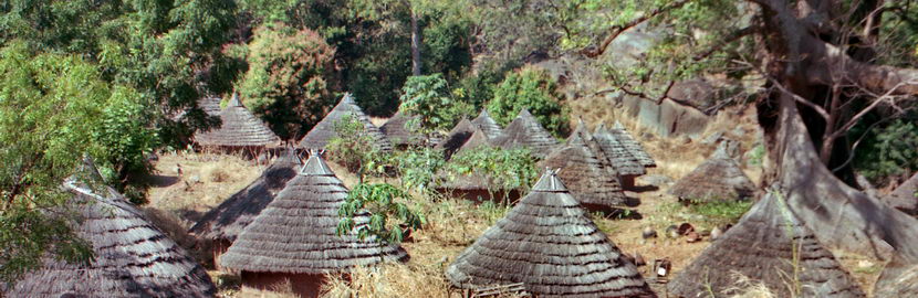 Iwol, village du Pays Bedik, Sénégal Oriental