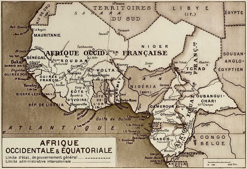 Afrique Occidentale et Equatoriale Française