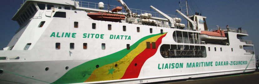 Liaison maritime Dakar Casamance