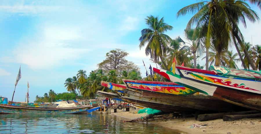 Elinkine, village de Casamance