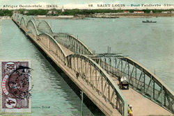 Le Pont Faidherbe à Saint-Louis du Sénégal