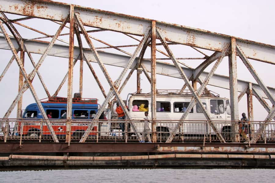 Pont Faidherbe à Saint-Louis du Sénégal