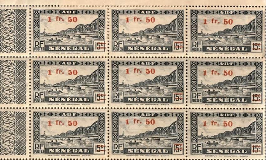 Timbres : le Pont Faidherbe