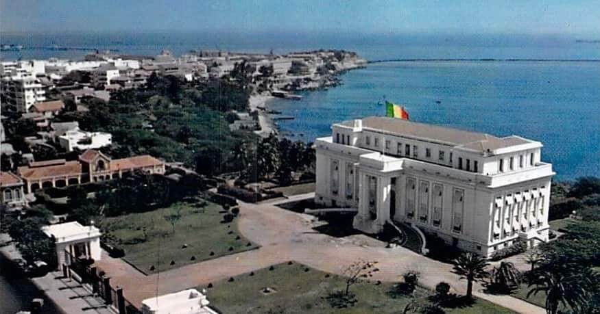 Palais présidentiel à Dakar