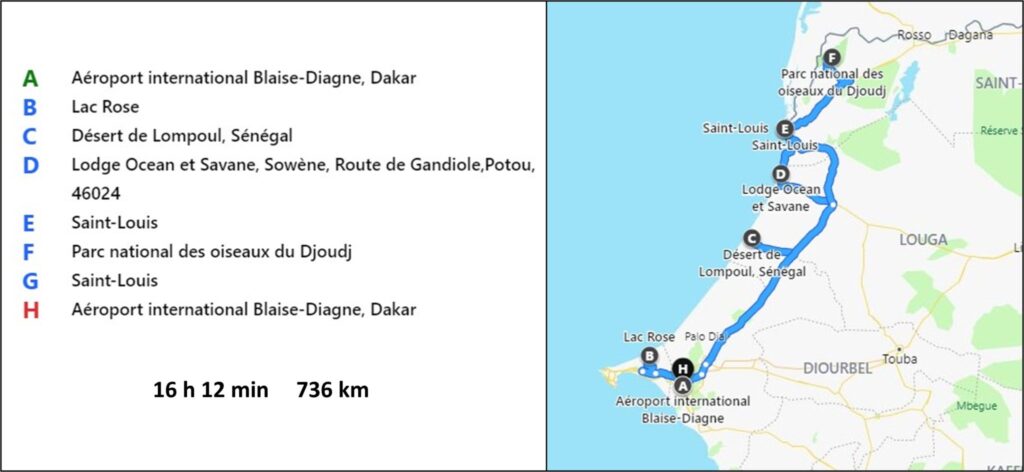 Circuit nord Sénégal - Saint-Louis