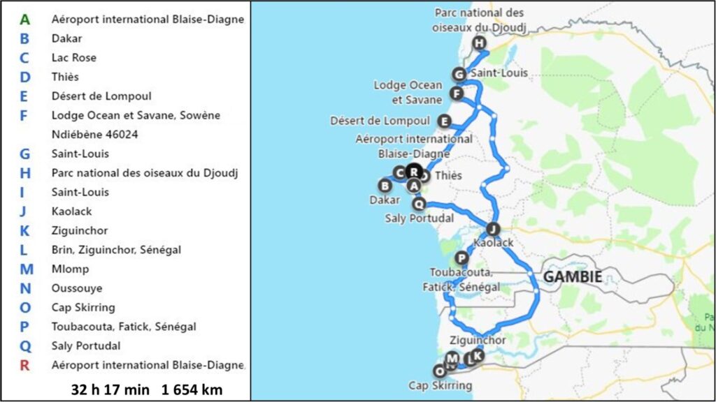 Circuit au Sénégal en 15 jours